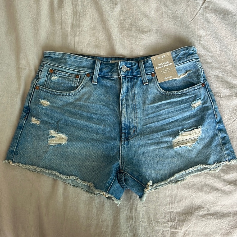 Madewell Relaxed Denim Shorts